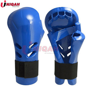 Guantes de boxeo de cuero de vaca universales Premium Durable de alto rendimiento antideslizante correa de muñeca ajustable con cordones personalizables - Product Image 3