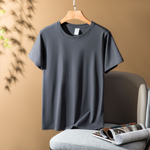 Camiseta Básica Lisa Casual para Mujer de Verano al por Mayor, Camiseta Sólida de Alta Calidad Personalizada de Manga Corta - Product Image 3