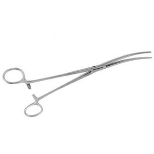 Pinces à artères Crafoord courbées 24,0 cm, instrument chirurgical manuel en acier inoxydable de qualité chirurgicale - Product Image 5