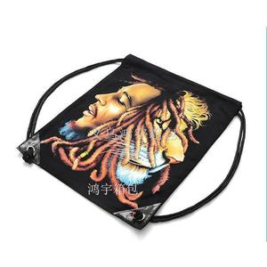 Drawstring <b>Backpack</b>-Unisex Casual Rucksack with Drawcord Closure Stylish and Trendy - Product Image 2