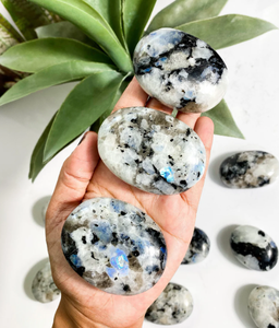 Pierre de lave-lune arc-en-ciel, pierre de palmier, vente en gros - Product Image 3