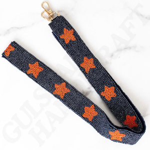 Mustangs สายกระเป๋าเงินลูกปัดทำมือปรับสายรัดผ้าฝ้ายงานลูกปัดที่ซับซ้อนสำหรับเกมวันท้ายทีมจิตวิญญาณ - Product Image 6