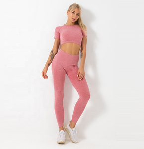 กางเกงออกกำลังกายเอวสูงสำหรับผู้หญิงกางเกงโยคะมีกระเป๋ากางเกงออกกำลังกายดีไซน์ใหม่2025 - Product Image 2