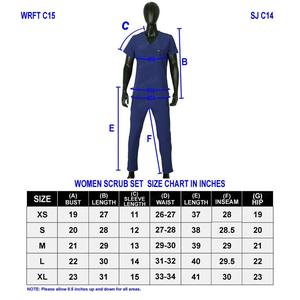 Blaze Fight Wear Conjuntos de uniformes de alta calidad Uniformes de hospital de manga corta de enfermera para personal médico para hospitales - Product Image 6