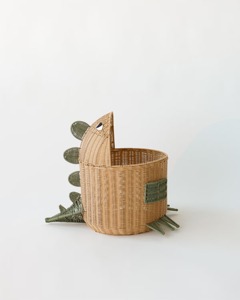 ตะกร้าเก็บของทรงไดโนเสาร์ Artex Green Earth ทำจากหวายธรรมชาติ ทันสมัย เป็นมิตรกับสิ่งแวดล้อม ใช้งานได้หลากหลาย ผลิตในเวียดนาม - Product Image 1