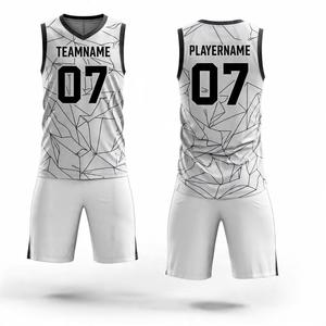 Uniformes de Baloncesto Personalizados con Bordado para Hombres, Niños y Niñas, Conjuntos de Camiseta y Pantalones Cortos para Clubes Deportivos - Product Image 3