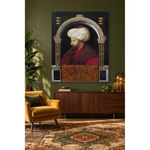 Retrato de Fida Bellini del Sultán Mehmed el Conquistador, Impresión en Lienzo - Product Image 5