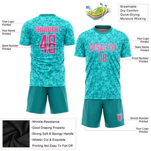 High Quality Custom Cut Breathable Short Sleeve Soccer Jerseys Best Price Team Wear for Clubs Academies Tournaments - Product Image 5