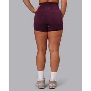 Elixir Short Ultra Taille Haute pour Femme avec 4 Poches - Cherry Lacquer - Product Image 4