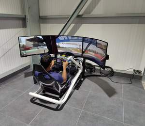 Simulateur de course professionnel de qualité supérieure, 100% authentique, avec poignée en aluminium, garantie 1 an - Product Image 3