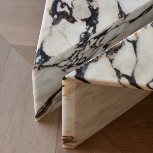 Muebles nórdicos Calcutta Zócalo Joyería Calacatta Viola Mármol Cubos Piedra Calacatta Viola Mármol Mesa auxiliar <span class=keywords><strong>Plin</strong></span> Tops - Product Image 6