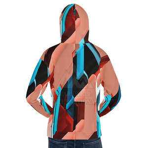 Nueva llegada de calidad superior de invierno básico impreso sudaderas con capucha ropa casual transpirable básico impreso sudaderas con capucha para adultos - Product Image 6