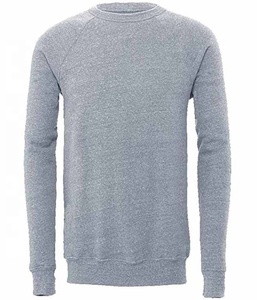 Sudaderas de manga larga de Color negro Bella Canvas 3901 Sponge Fleece Crew Neck Sudadera Fabricante Sudaderas con capucha al por mayor - Product Image 6