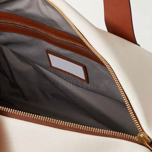 Sacs de voyage en cuir personnalisés avec logo, fermeture éclair, légers, grande capacité, sacs de sport - Product Image 4