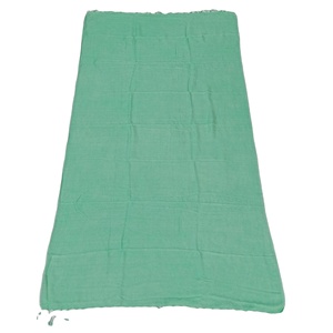 Venta al por mayor 100% de viscosa de Modal Bufandas de las mujeres de moda sólido verde Argyle patrón logotipo personalizado extremadamente suave - Product Image 1