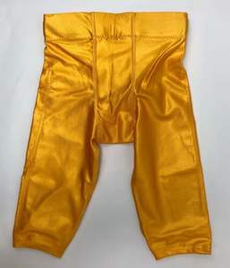 Pantalon d'uniforme de Football taille jeune, pantalon de compression de football américain doré - Product Image 2