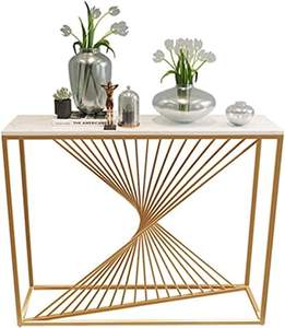 Décors de maison Marbre métallique Décoration de table Vaisselle Hôtels Restaurants Articles ménagers Table d'appoint Décors fabricant en gros Export - Product Image 2