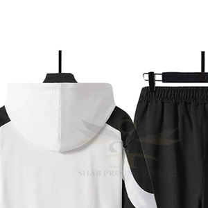 Survêtements pour hommes de haute qualité, personnalisés, à capuche, en coton 100% respirant et écologique, pour la mode et le sport - Product Image 3