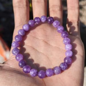 Wholesale 8mm Natural Stone Bracelet, Classic and Elegant Women's Fashion Beaded Bracelets - Product Image 2