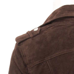 <b>Women's</b> High Quality Pure Leather Breathable Waterproof Windproof Eco-Friendly Plain Dyed Fashion <b>Jackets</b> Customizable Sizes - Product Image 6