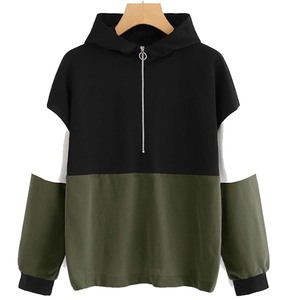 Sudaderas con capucha de algodón polar de peso pesado para hombres y mujeres Ropa informal de gran tamaño personalizada con logotipo frontal para invierno - Product Image 1