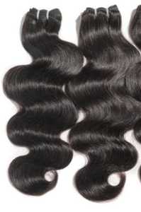 Mèches de cheveux indiens bruts ondulés non traités Remy, qualité supérieure, couleur naturelle, double trame, doux, 100% cheveux de donneur, permables - Product Image 5