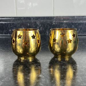 Flower Style Metal Candle Votive Holder <b>Christmas</b> <b>Gift</b> Gold Polished Stylish Tea Light Candle Holder <b>Table</b> Decor - Product Image 3