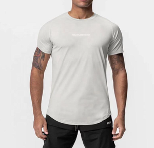 Camisetas de Compresión para Hombre Baratas, Manga Corta, Corte Regular, 100% Algodón, Ropa Deportiva Elástica, Secado Rápido, Transpirable, Tops de Fitness para Gimnasio - Product Image 5