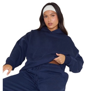 Sweat-shirts à capuche unisexes surdimensionnés de haute qualité, logo personnalisé brodé, écologiques, coupe-vent, en molleton 100% coton lourd - Product Image 2