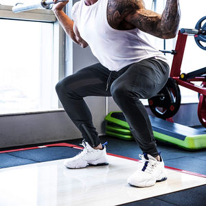 Pantalons de sport de fitness de haute qualité, sur mesure, en gros, respirants, taille plus, jogging confortable pour hommes - Product Image 6