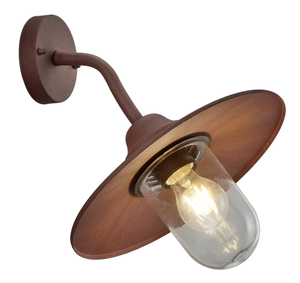 Lámpara de pared Brenta, óxido E27 IP44 (Trio Lighting 201760124) - Product Image 1