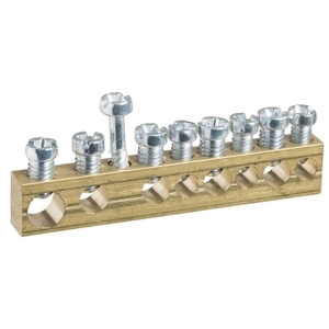 Per SCHNEIDER ELECTRIC MIP99038 Morsettiera di Terra a 8 Fori - Product Image 1