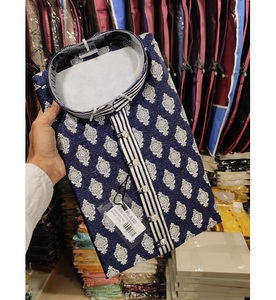 Stylish Jacquard Nd Soft <b>Silk</b> <b>Kurta</b> For Men Designed For Celebrations And Cultural Gatherings - Product Image 3