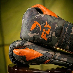 ถุงมือชกมวยแบบมีเชือกผูก หนังแท้คุณภาพสูง ป้องกันได้ดี พร้อมโลโก้สั่งทำพิเศษ ขายดี - Product Image 6