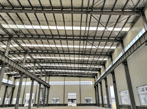 Strutture prefabbricate <span class=keywords><strong>in</strong></span> <span class=keywords><strong>acciaio</strong></span> e pannelli del tetto per edifici di grandi dimensioni <span class=keywords><strong>in</strong></span> <span class=keywords><strong>acciaio</strong></span> sala espositiva <span class=keywords><strong>in</strong></span> <span class=keywords><strong>acciaio</strong></span> zincato - Product Image 3