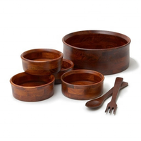 Support de service pour gâteaux en bois d'acacia, personnalisé, écologique, moderne, artisanat indien, décoration intérieure, compatible lave-vaisselle, logo personnalisé