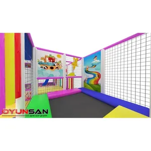 Sistema de Parque de Diversiones Comercial para Niños de 5x2m, Equipo de Juegos Interior, Trampolín, Piscina de Pelotas, Combinado para Centros Comerciales - Product Image 5