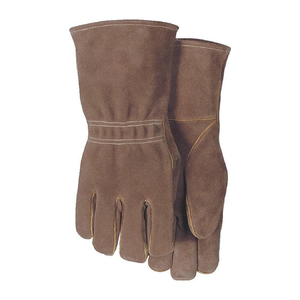 Guantes de soldadura de cuero al por mayor profesional con buen precio/guantes de soldadura transpirables de alta calidad para unisex - Product Image 4