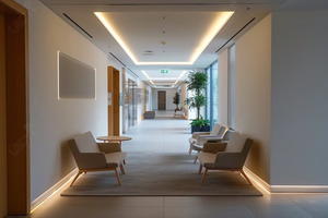 Tira de luces LED de 220V, IP44, 120LEDs, SMD2835, 8,5 W, cinta LED flexible, blanco cálido/neutro/frío para iluminación de gabinetes de cocina y baño - Product Image 6