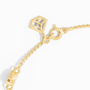 กำไลข้อมือเพชรโมอีสทรงกลม0.48ของผู้หญิง925เงินแท้ใส่ได้ทุกวันเครื่องประดับแฟชั่นขายส่ง - Product Image 3