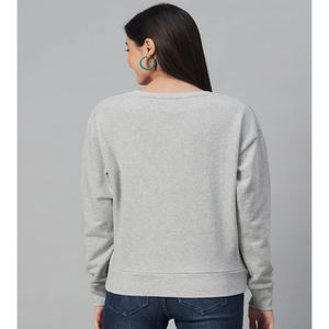 เดรสสเวตเชิ้ตของผู้หญิงผ้าขนแกะนุ่มมีฮู้ดพิมพ์ลายเป็นมิตรกับสิ่งแวดล้อม - Product Image 4