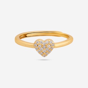 92.5 Silver Micro Pave Inlay Finger <b>Ring</b> Trendy <b>Opening</b> <b>Ring</b> with Rose Gold Rhodium Plating White Gold Material for Gift - Product Image 4