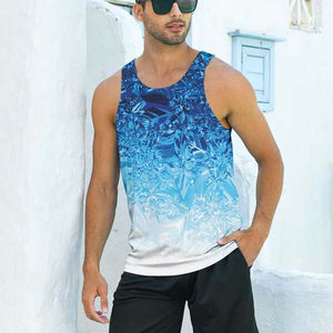 Respirant 2025 hommes débardeur Singlet maillot de corps grande taille hommes vêtements débardeurs Fitness porter Sublimation sans manches entraînements - Product Image 3