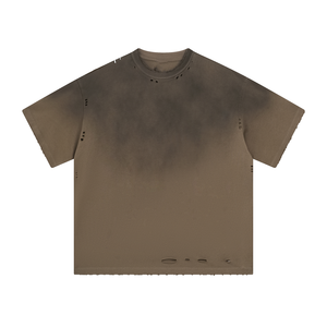 Offre Spéciale de haute qualité personnalisé hommes surdimensionné Boxy pierre lavage à l'acide Vintage en détresse t-shirt - Product Image 1