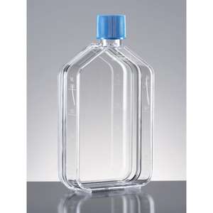 Corning Primaria 250mL Matraz de cultivo celular modificado en superficie 75cm2 Rectangular con tapa ventilada y cuello recto - Product Image 1