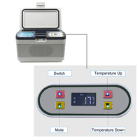 17 ℃   Boîte d'isolation pour bétail, incubateur de sperme de porc pour bétail, réfrigérateur à température constante, mini réfrigérateur, équipement agricole
