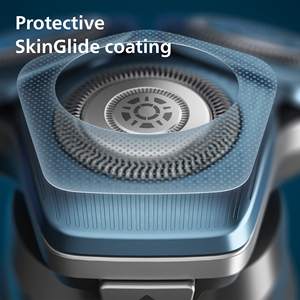 Afeitadora Eléctrica Rotatoria para Hombre, de Uso en Seco y Húmedo, con Triple Cuchilla, Impermeable IPX7, Mini Afeitadora, Afeitadora de Láminas de Operación Alemana para Cuerpo y RV - Product Image 4