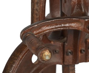 Table basse moderne à manivelle en fer Bruno avec mobilier de salon décoratif en bois de manguier léger et portable avec fonctions de rangement - Product Image 4