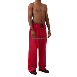 Pantalones Deportivos Personalizados al por Mayor, 100% Algodón Ecológico, Antiarrugas, Corte Holgado, Cierre con Cordón, Estilo Casual Urbano, Alta Calidad - Product Image 6