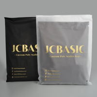 Tas ritsleting plastik beku kustom Bolsas Zip Frosted Bag polister daur ulang bahan Pe cetak Logo sendiri